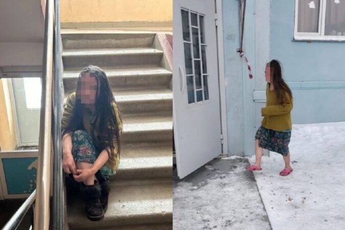 Жители Новосибирска пожаловались на полуголую женщину