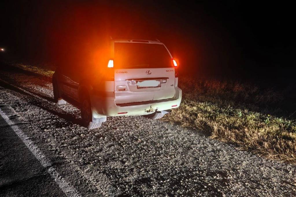 Водитель Lexus сбил пешехода под Новосибирском