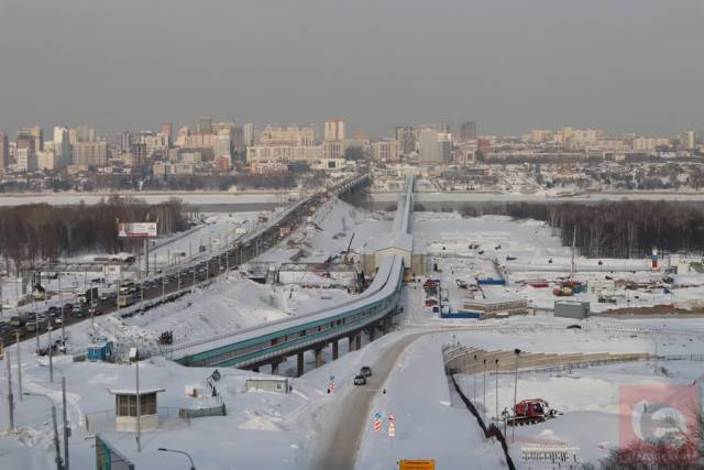 В Новосибирске прокуратура объявила предостережение из-за срыва сроков ремонта Октябрьского моста