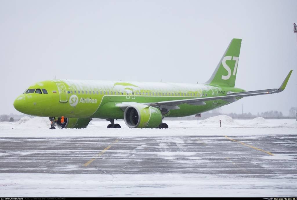 Опасную неисправность обнаружили на самолете S7 Airlines