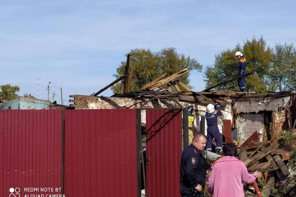 В Новосибирской области в жилом доме произошел взрыв газа