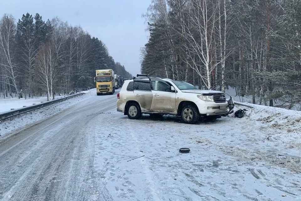 В Новосибирской области мужчина погиб в ДТП с грузовиком