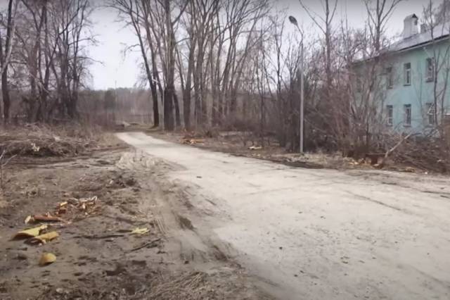 Новосибирцы жалуются на состояние двора после прокладки теплотрассы