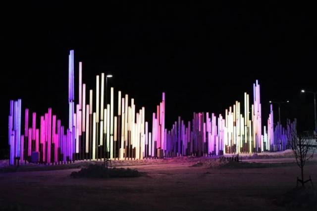 Парку около новой ледовой арены в Новосибирске дали официальное название