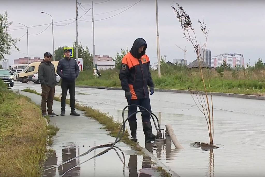 В Новосибирске разрабатывают план ликвидации потопа в ЖК «Лето»