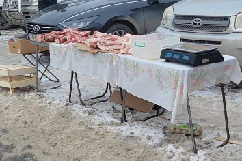 78 кг нелегального мяса изъяли в Новосибирске