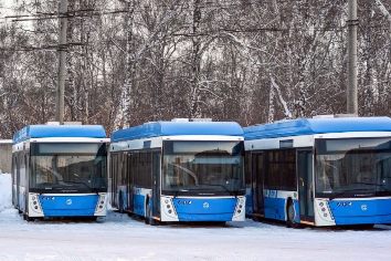 Троллейбусный парк полностью обновили в Новосибирске