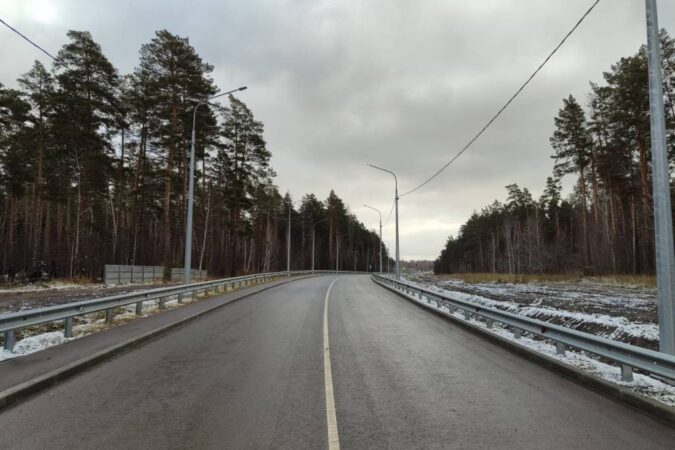 В Новосибирске открыли движение по эстакаде вокруг  Кольцово