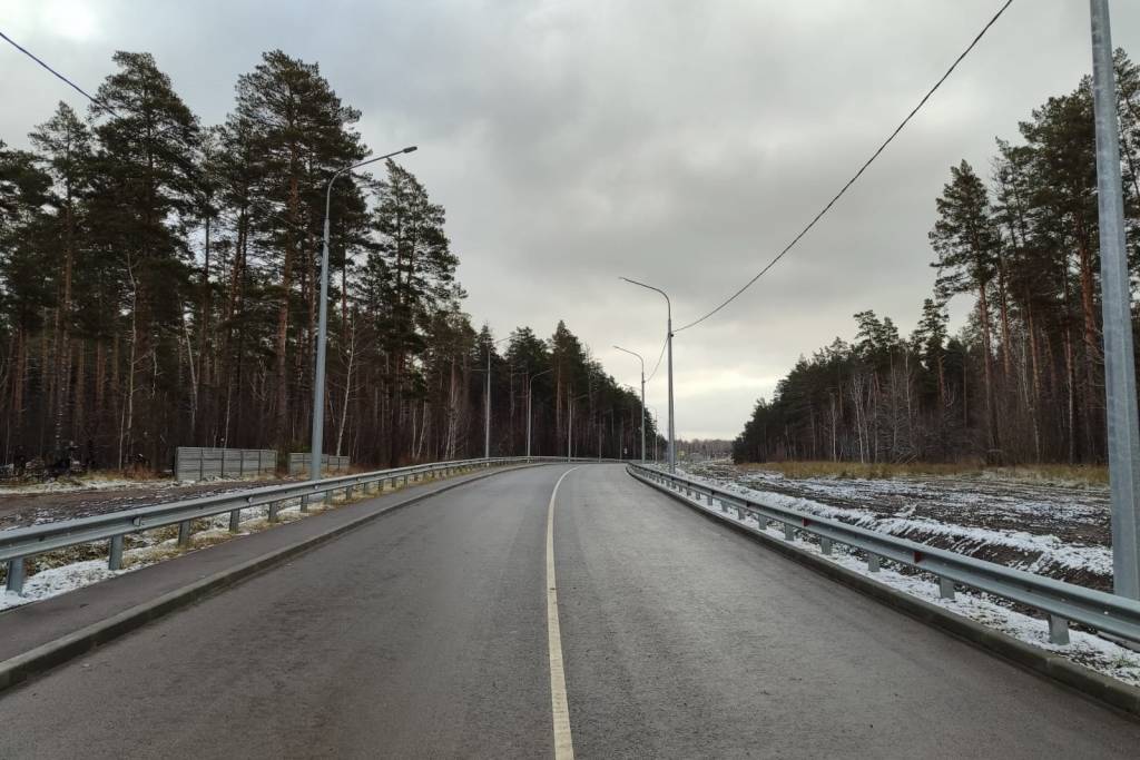 В Новосибирске открыли движение по эстакаде вокруг  Кольцово