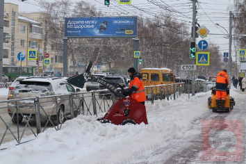 Мэр Новосибирска дал два дня на уборку  улицы Волочаевской