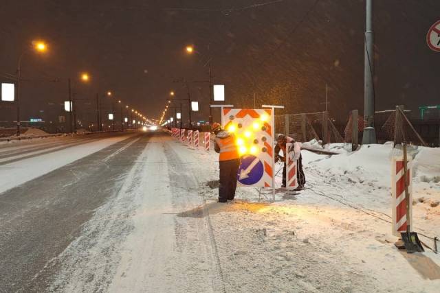 И.о. мэра Новосибирска расстроен невозможностью полностью перекрыть Октябрьский мост