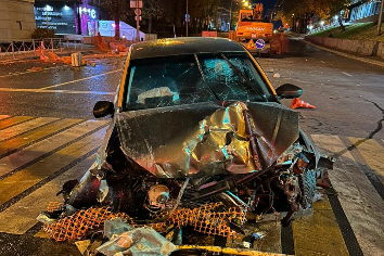 Погоня за новосибирцем на каршеринге закончилась ДТП