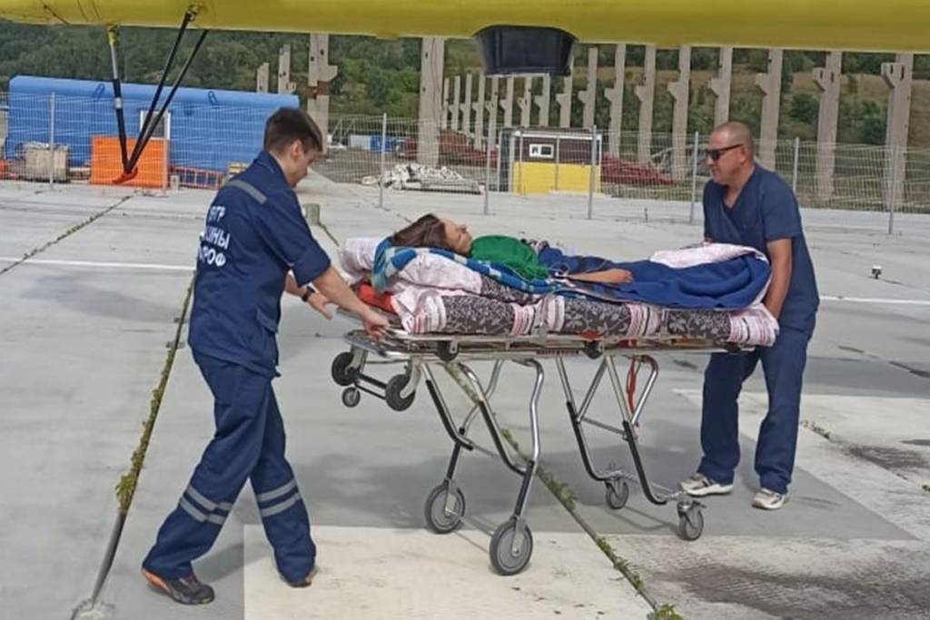 Новосибирскую туристку спасла санавиация у подножья Белухи