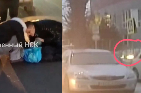 ДТП с пятилетним мальчиком в Новосибирске попало на видео