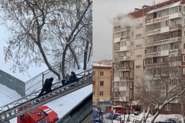 В Новосибирске из-за прорыва трубы с кипятком эвакуировали жителей дома