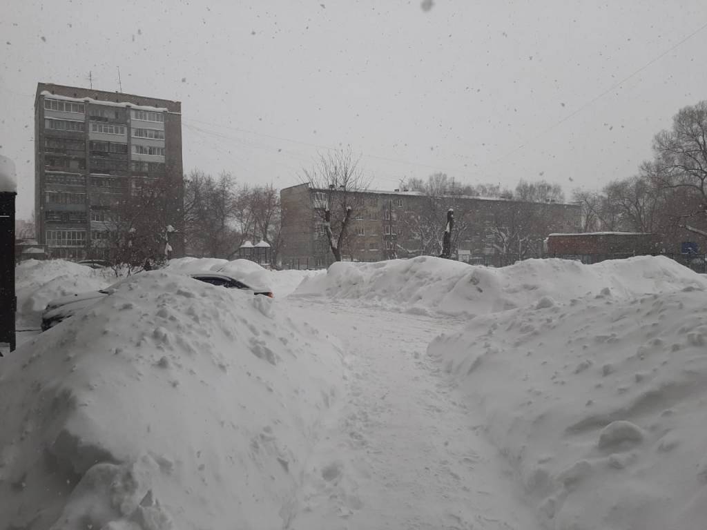 В Новосибирске юрлиц начнут штрафовать за неубранный вовремя снег