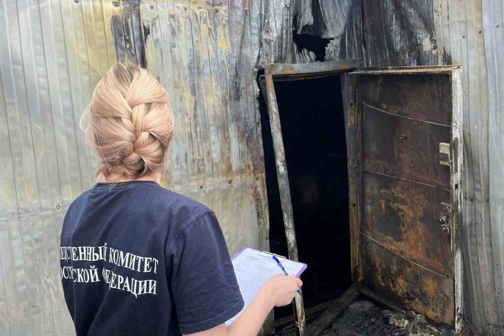 В Новосибирске СК организовал проверку по факту пожара на улице Петухова