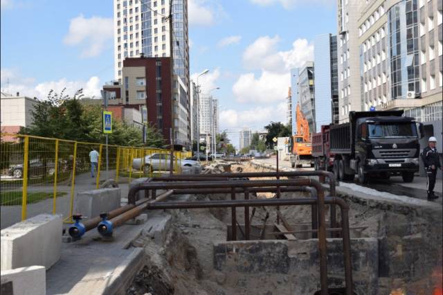 Мэр Новосибирска приказал ускорить благоустройство после разрытий