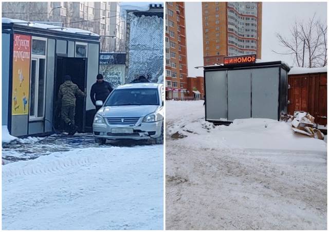 «Кто разрешил такое узаконить?»: в Новосибирске продолжает работать шиномонтаж