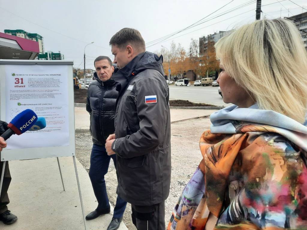 В Новосибирске благоустроят 48 участков после ремонта тепловых сетей