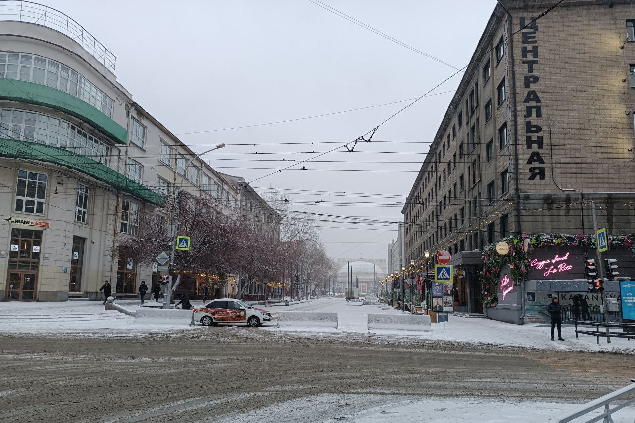 Улицу Ленина в Новосибирске делают пешеходной до февраля