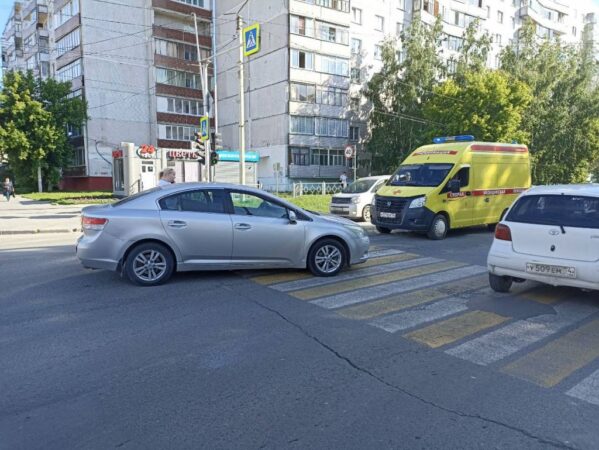 В Бердске за утро на одной улице сбили двух пешеходов