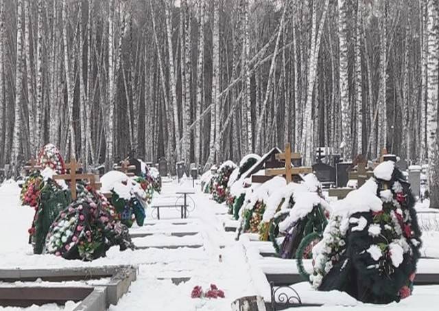 На Гусинобродском кладбище Новосибирска создали новый участок для погребения военных