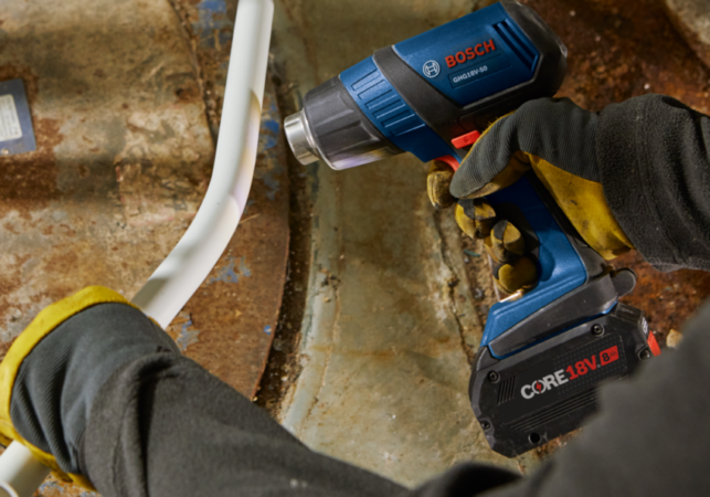 Аккумуляторный строительный фэн ФЕН BOSCH 18V