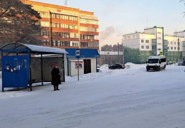 Под Новосибирском люди протестуют против отмены пригородного маршрута №317