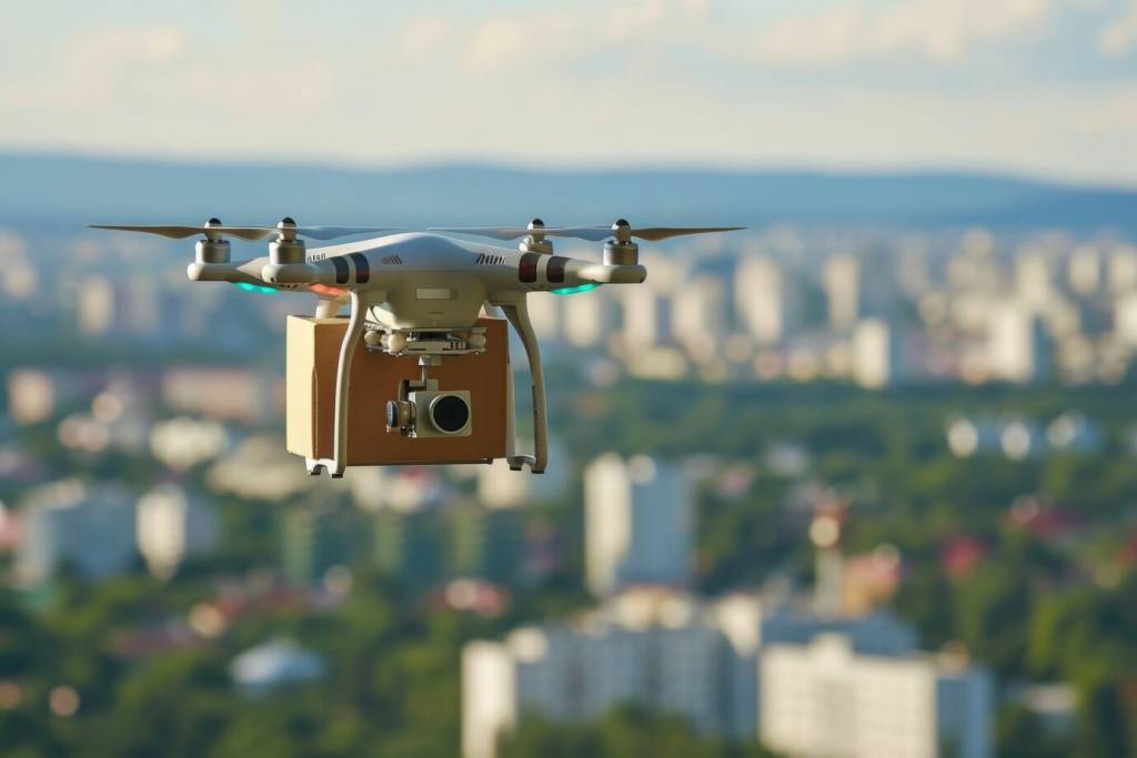 В Новосибирске разработали летающий робот-полицейский