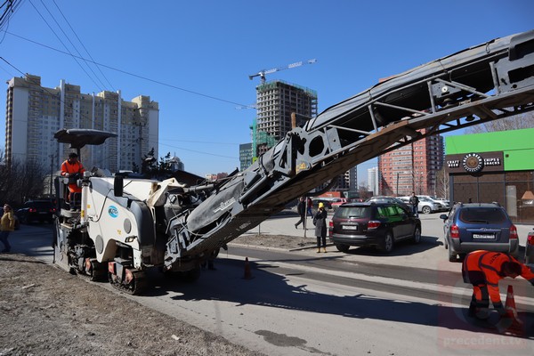 В Новосибирске отремонтировали в 10 раз больше дорог