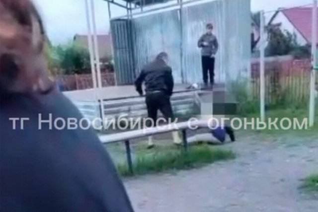 В Новосибирске отец избил ребенка на детской площадке