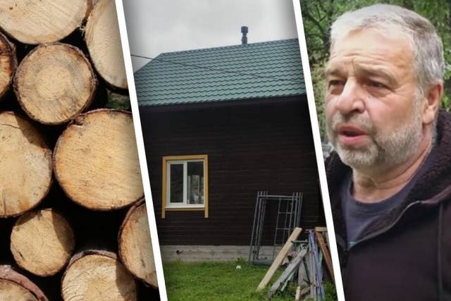 Новосибирцы не могут достроить дачу: их «кинули» на поставке бруса