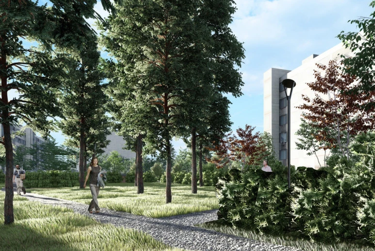 В Новосибирске у площади Калинина появится новый парк