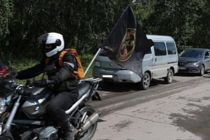 Евгений Пригожин поблагодарил новосибирцев за автопробег с флагами ЧВК «Вагнер»