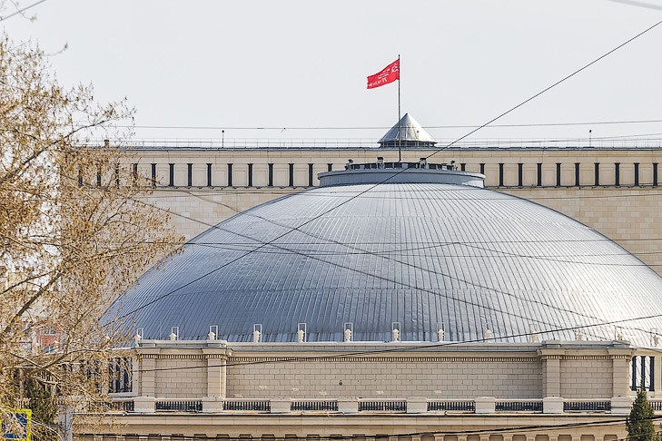 Купол новосибирского НОВАТа вновь станет чешуйчатым