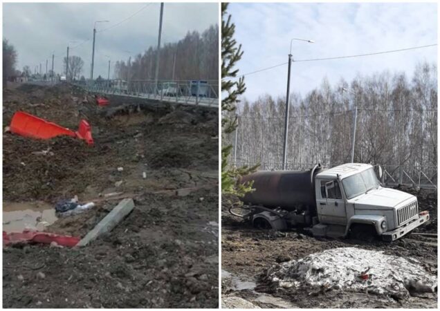 В Новосибирске на улице Кедровой разрушенный проезд к домам восстановят до конца мая