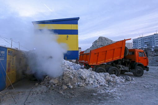 В Новосибирске определили более 10 площадок для снегоотвалов