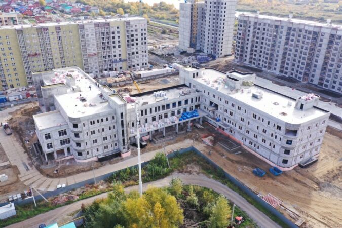 В Новосибирске сдвинули срок сдачи ГЧП-поликлиники №13