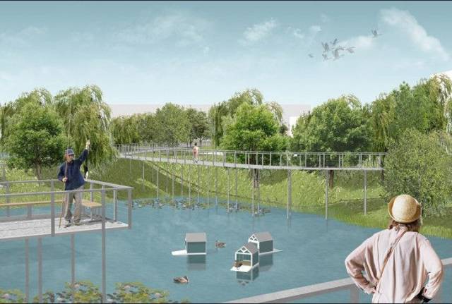 Под Новосибирском установят 9-метровую мультимедийную стелу в экопарке «Обской»