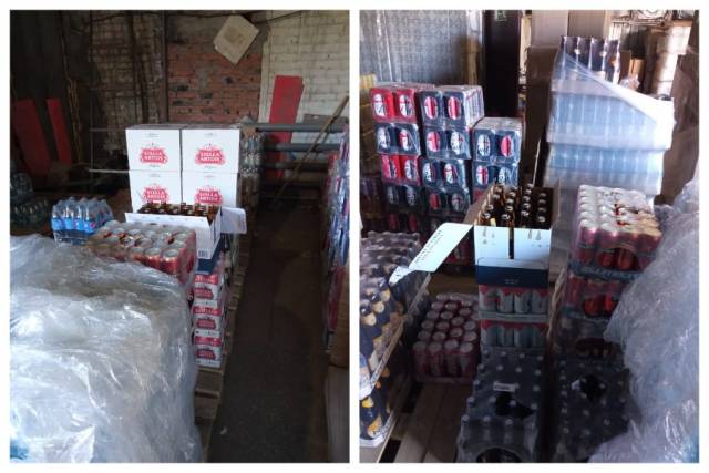 Семь тысяч бутылок нелегального алкоголя изъяли в Новосибирске