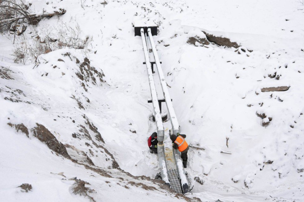 На левом берегу Новосибирска произошла авария на теплосетях