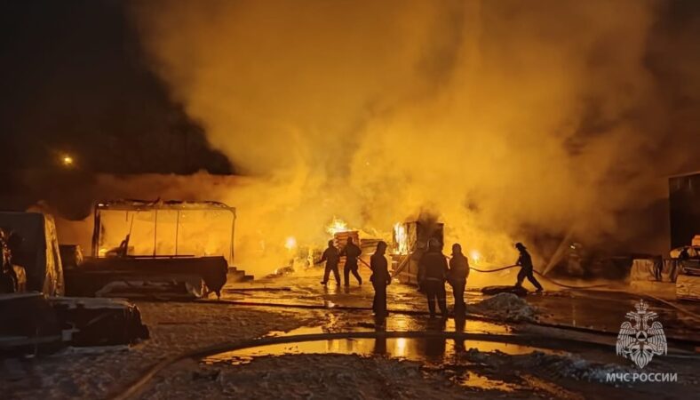 В Новосибирске задержали поджигателей магазинов военных товаров