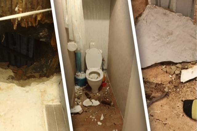 «Выезжайте прямо сейчас»: в Бердске аварийный дом с дырой в потолке расселят до конца 2024 года