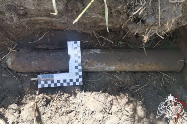 В Новосибирской области нашли и обезвредили снаряд времен Великой Отечественной войны