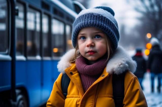 В Новосибирске школьники зимой смогут бесплатно ездить в автобусах