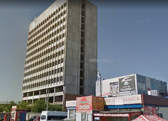 В Новосибирске недостроенную гостиницу продают за 599 млн рублей