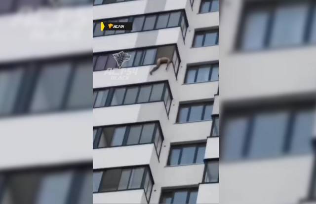 В Новосибирске на краю балкона заметили тело обнаженного мужчины