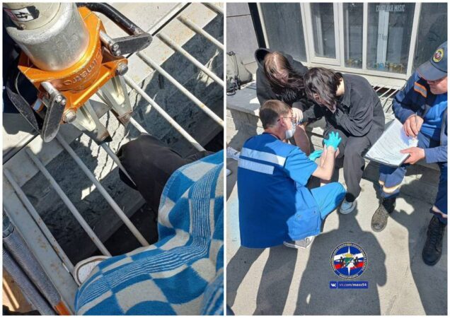 В Новосибирске спасатели помогли девушке