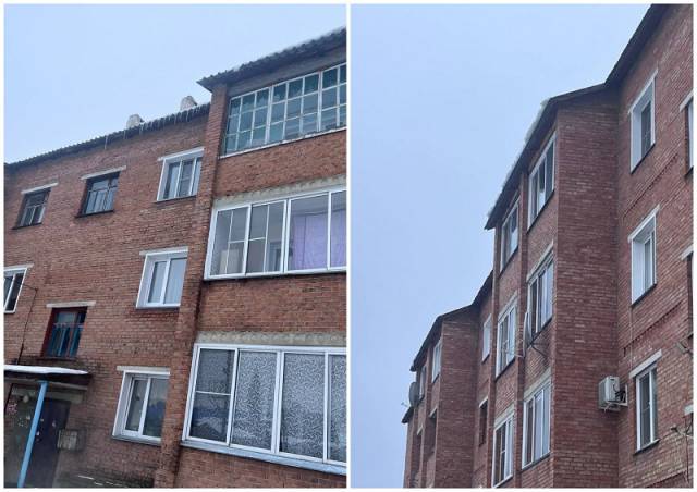 В Новосибирской области прокуратура заставила коммунальщиков очистить снег с крыш домов